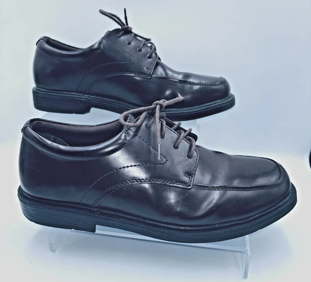Nunn Bush Size 9M Mens Brown Oxford Shoes Support Dynamic Comfort Slip Resistant